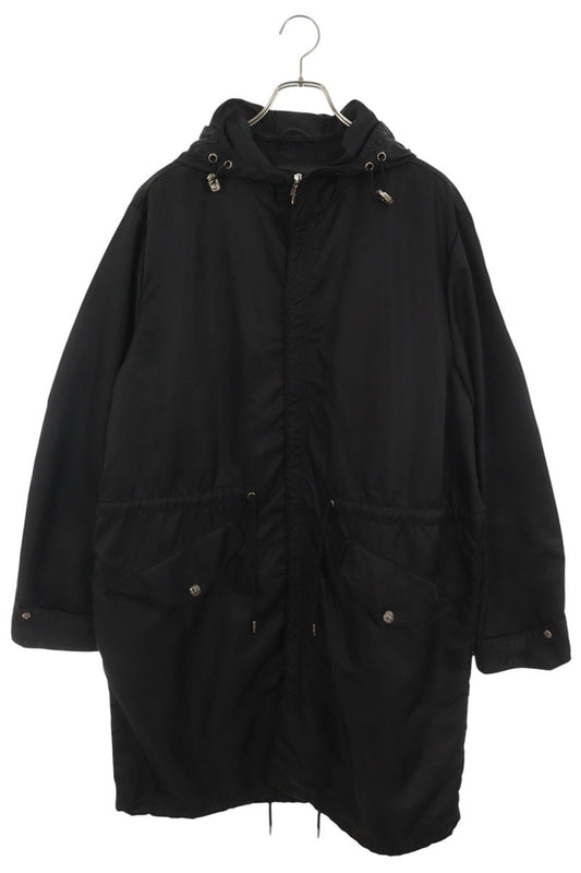 Chrome Hearts PUDDLES Back Cemetery Patch Nylon Coat Size XL