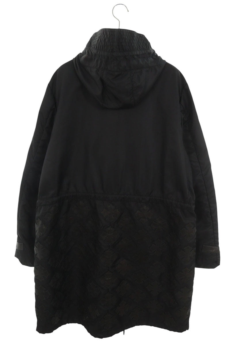 Chrome Hearts PUDDLES Back Cemetery Patch Nylon Coat Size XL