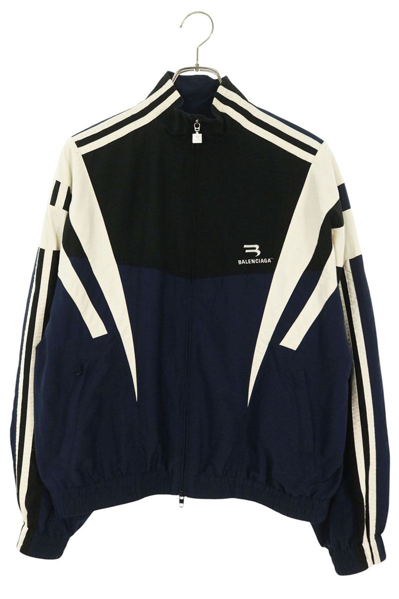 BALENCIAGA Sporty B Nylon Track Jacket Multi Size M