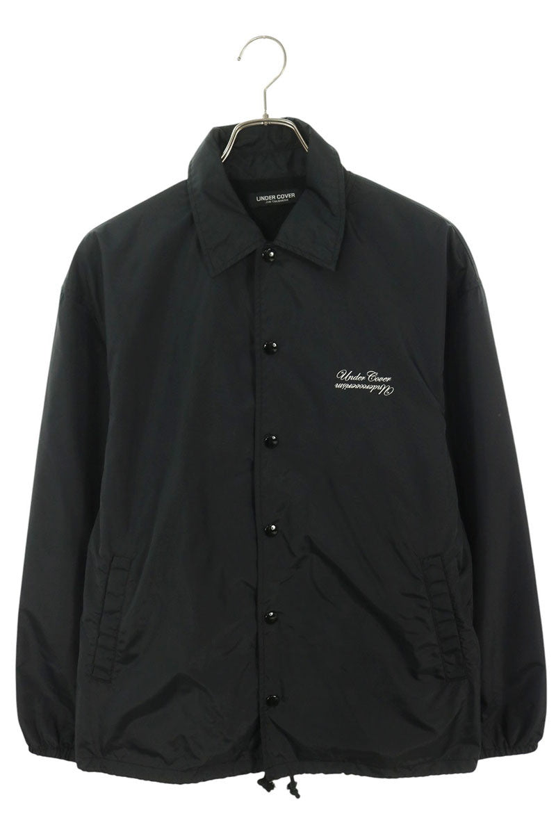 UNDERCOVER U Logo Nylon Coach Jacket Black Size 1