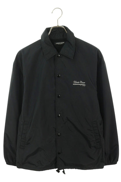 UNDERCOVER U Logo Nylon Coach Jacket Black Size 1