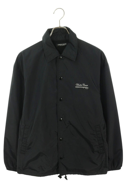 UNDERCOVER U Logo Nylon Coach Jacket Black Size 1