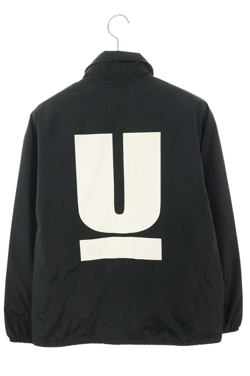 UNDERCOVER U Logo Nylon Coach Jacket Black Size 1