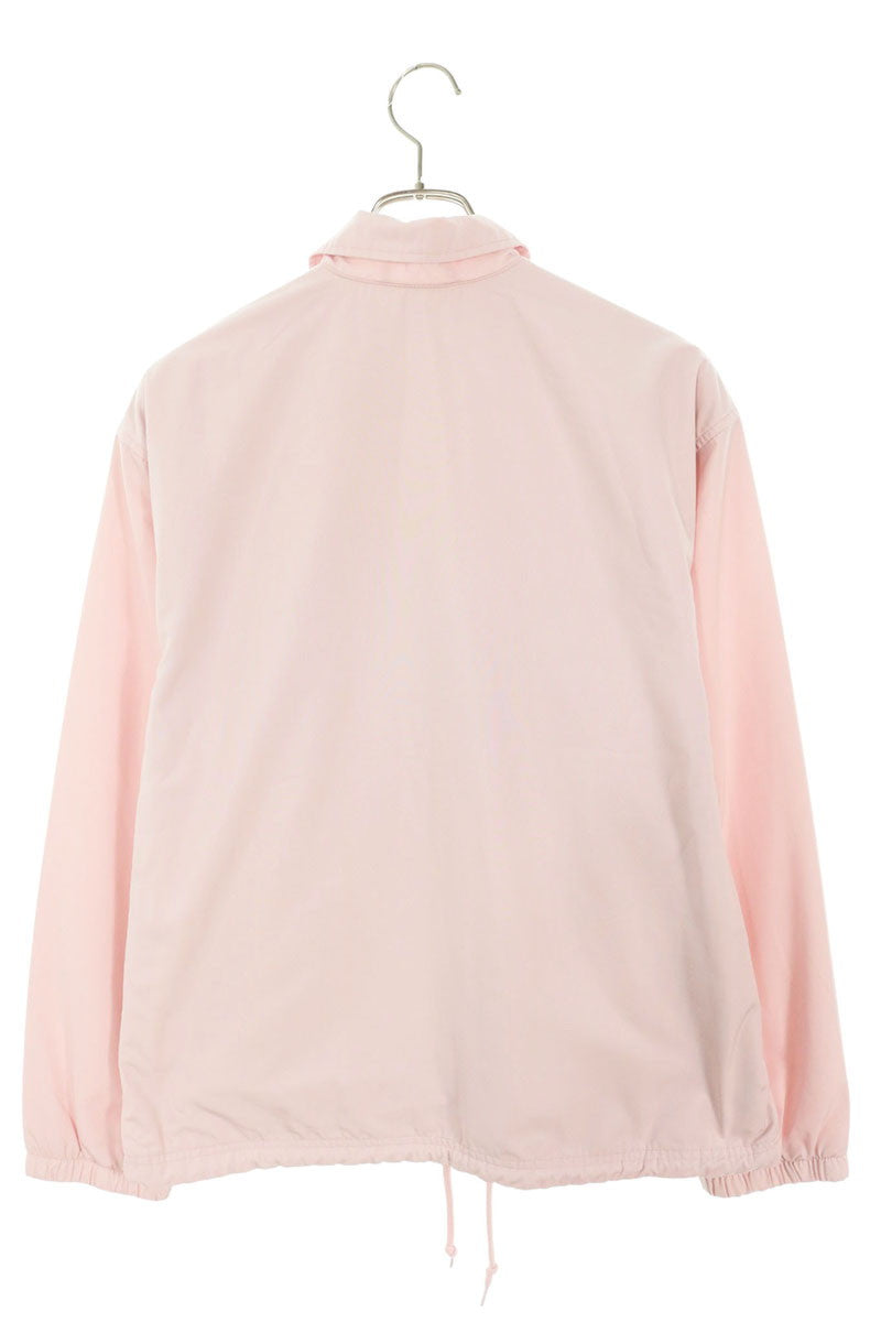 SUPREME 26SS Spellout Logo Coaches Jacket Pink Size S