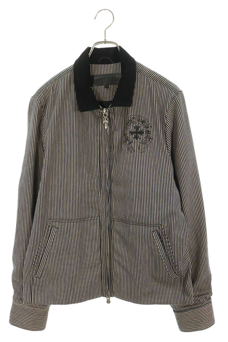 Chrome Hearts STREET MEAT Back Print Hickory Jacket Size L