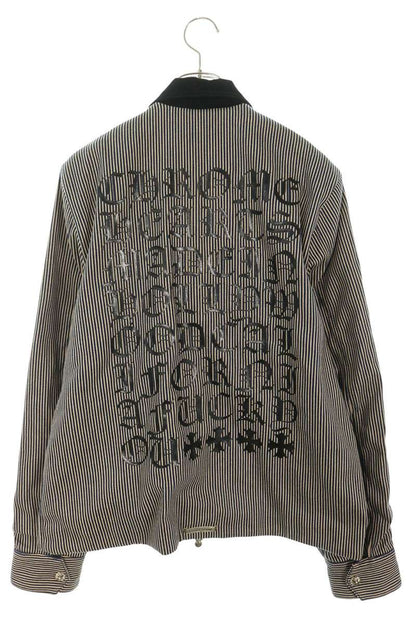 Chrome Hearts STREET MEAT Back Print Hickory Jacket Size L