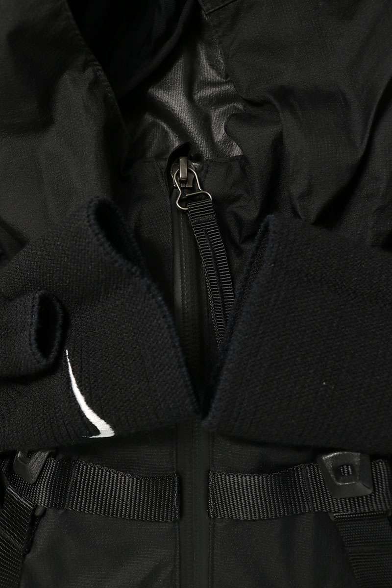 NIKE Matthew Williams Hooded Nylon Jacket Black Size S