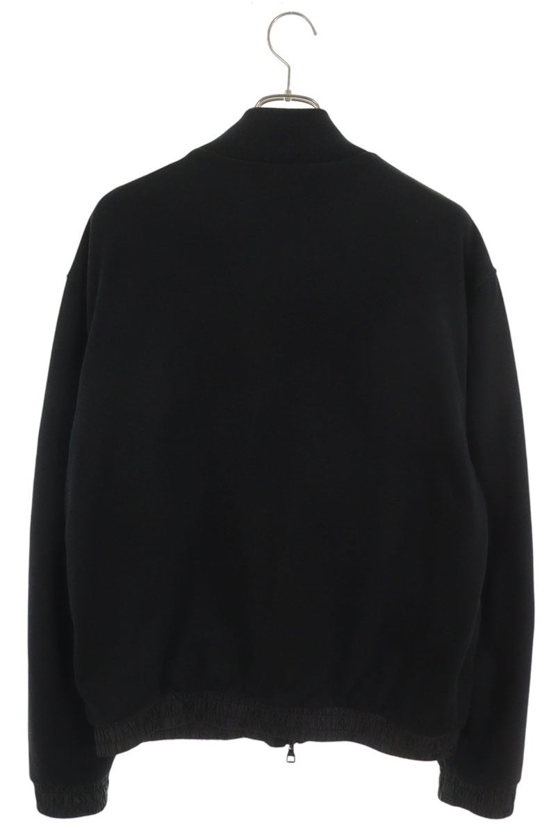 LOUISVUITTON Monogram Reversible Bomber Jacket Black Size L