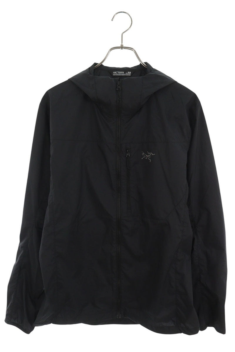 ARCTERYX Squamish Hoody Nylon Jacket Black Size M
