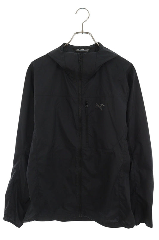 ARCTERYX Squamish Hoody Nylon Jacket Black Size M