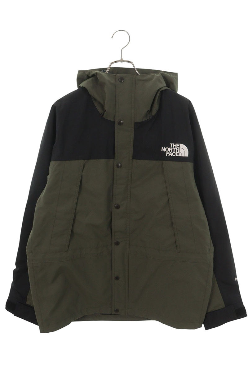 THE NORTH FACE GORE-TEX Mountain Light Khaki Black Jacket Size L