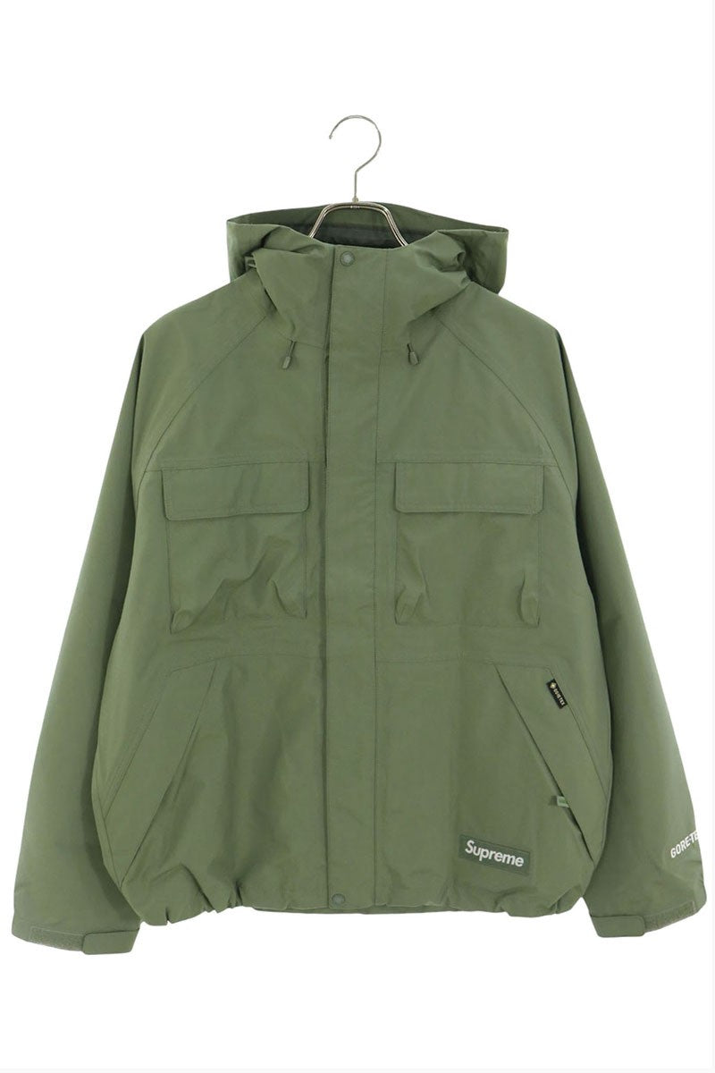 SUPREME 25AW GORE-TEX Shell Jacket Khaki Size S