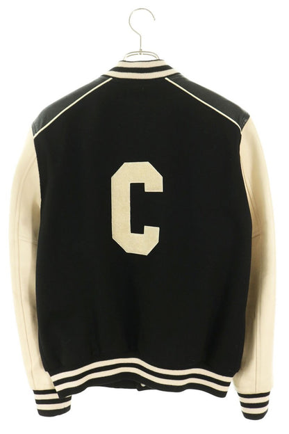 CELINE Classic Wool Teddy Jacket Black Size 44