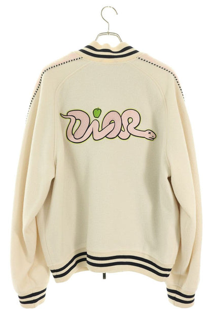 DIOR x KAWS Varsity Jacket White Size XL