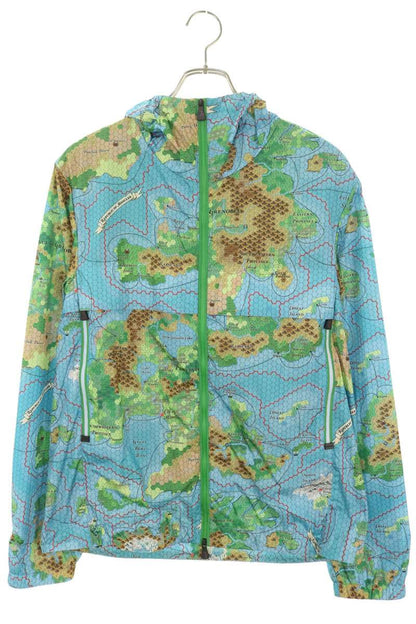 MONCLER GRENOBLE 23SS Easton All-Over Jacket Green Size 1