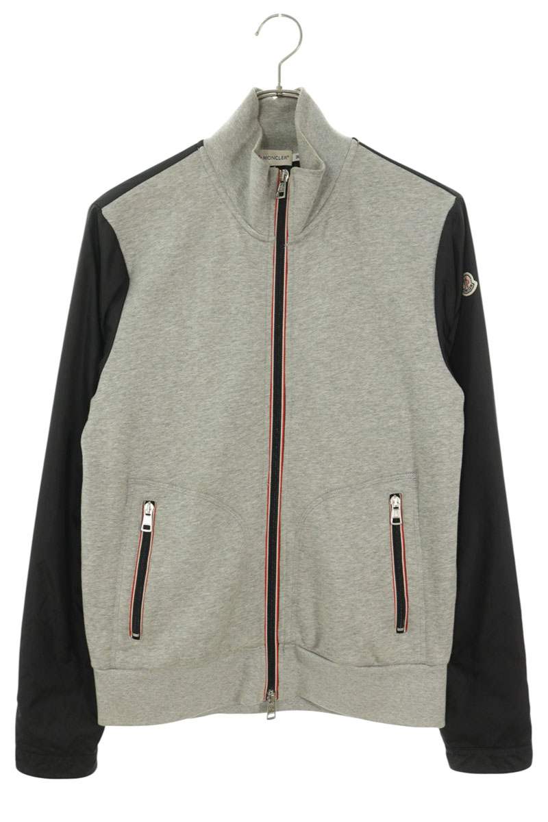 MONCLER Maglia Cardigan Sweat Nylon Zip Jacket Multi Size M