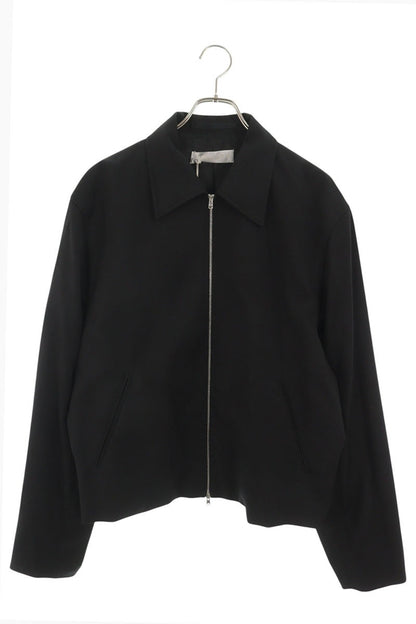 OUR LEGACY 26SS Zip-Up Wool Mini Jacket Black Size 48