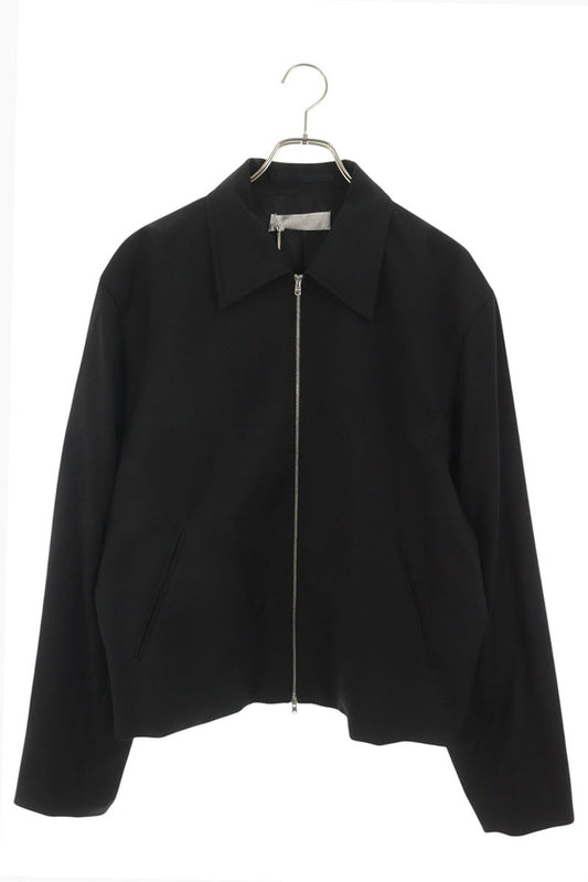 OUR LEGACY 26SS Zip-Up Wool Mini Jacket Black Size 48