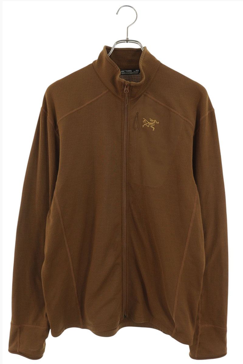 ARCTERYX DELTA Zip-Up Jacket Brown Size M