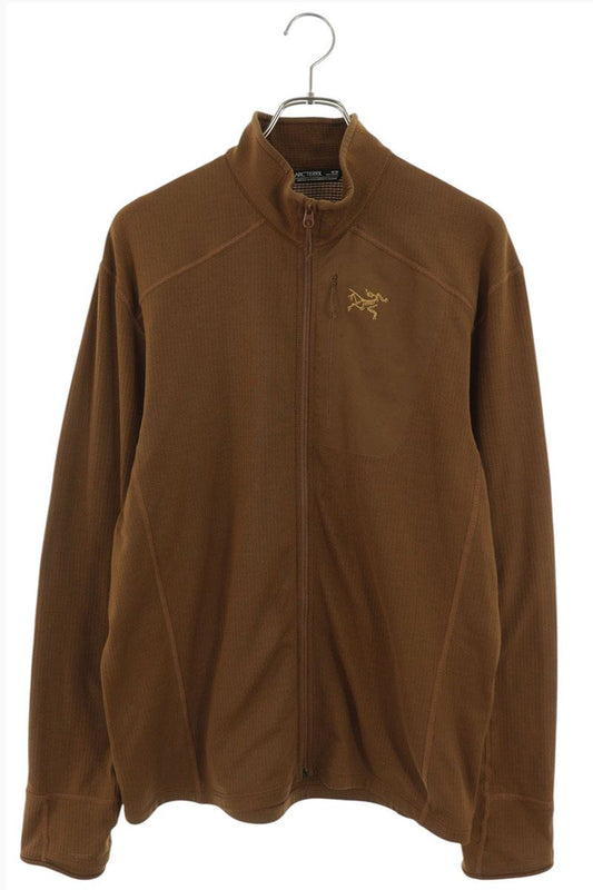 ARCTERYX DELTA Zip-Up Jacket Brown Size M