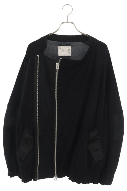 Sacai Riders Knit Blouson Jacket Size 3