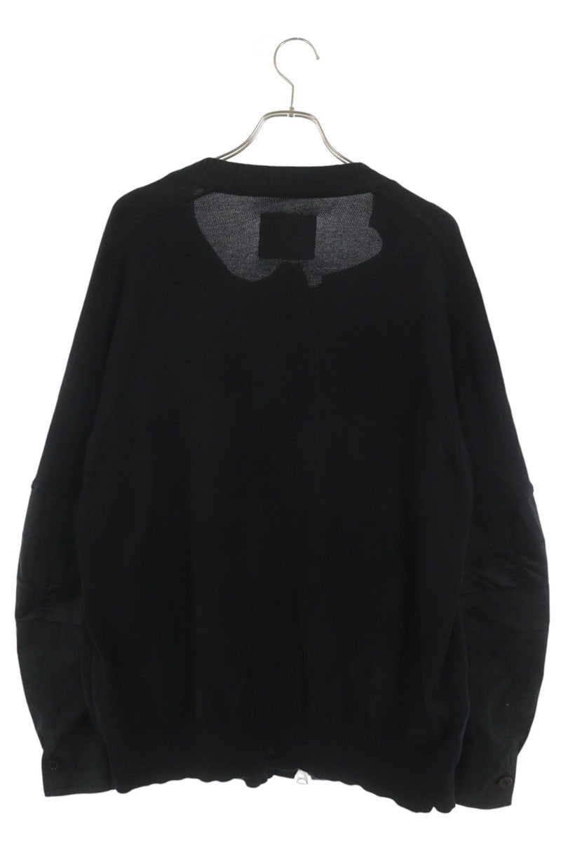 Sacai Riders Knit Blouson Jacket Size 3