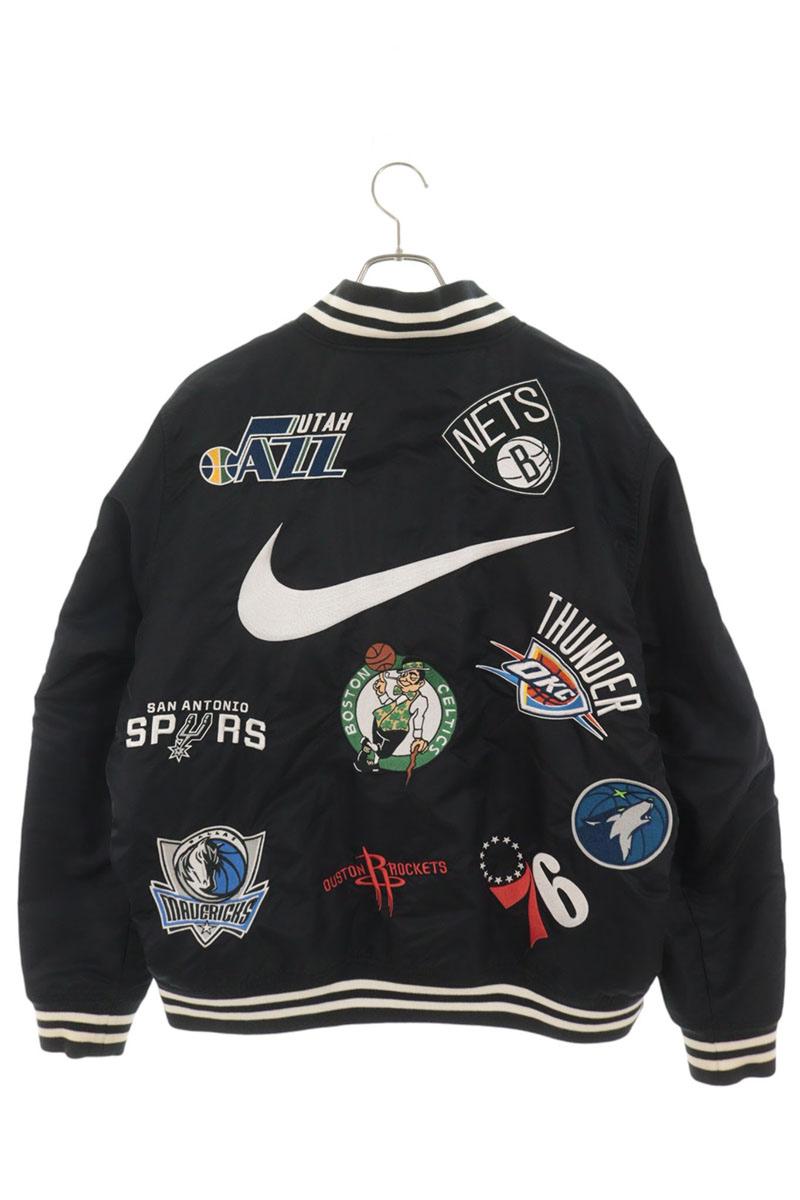 SUPREME 18SS NBA Teams Warm-Up Jacket Black Size L