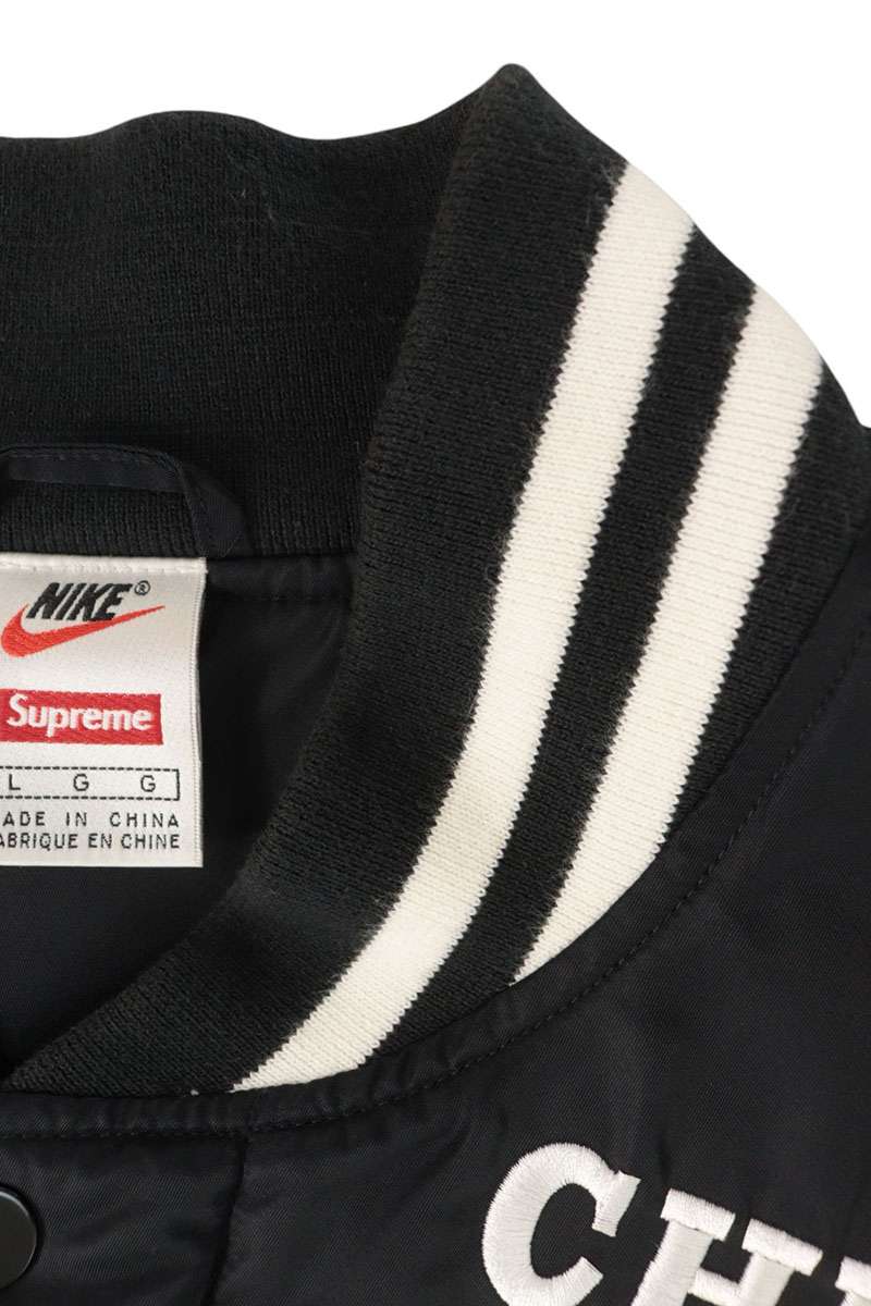SUPREME 18SS NBA Teams Warm-Up Jacket Black Size L