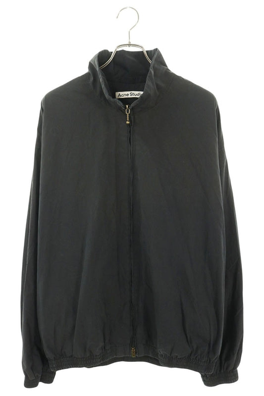 ACNE STUDIOS Back Logo Print Jacket Black Size 46