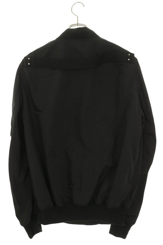 Rick Owens CLASSIC FLIGHT Bomber Jacket Black Size 48