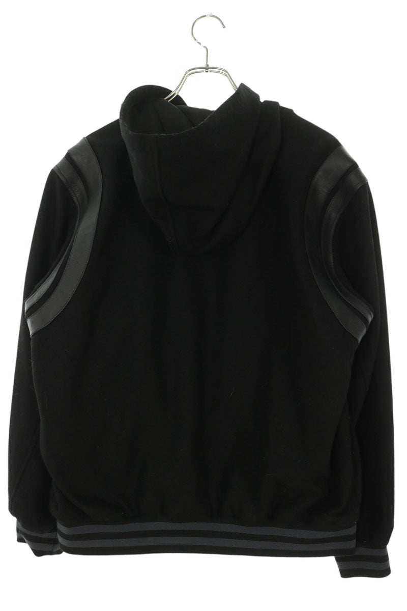BREATH 25AW Arch Logo Hooded Wool Blend Blouson Black Size L