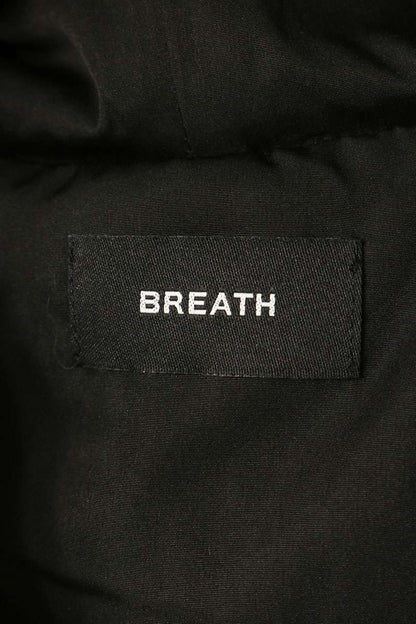 BREATH 25AW Arch Logo Hooded Wool Blend Blouson Black Size L