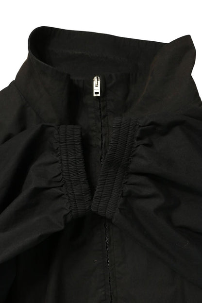 ACNE STUDIOS Back Logo Print Cotton Jacket Black Size 50