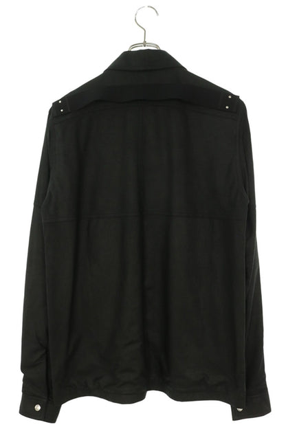 Rick Owens BRAD JKT Lamb Leather Zip Jacket Black Size 46