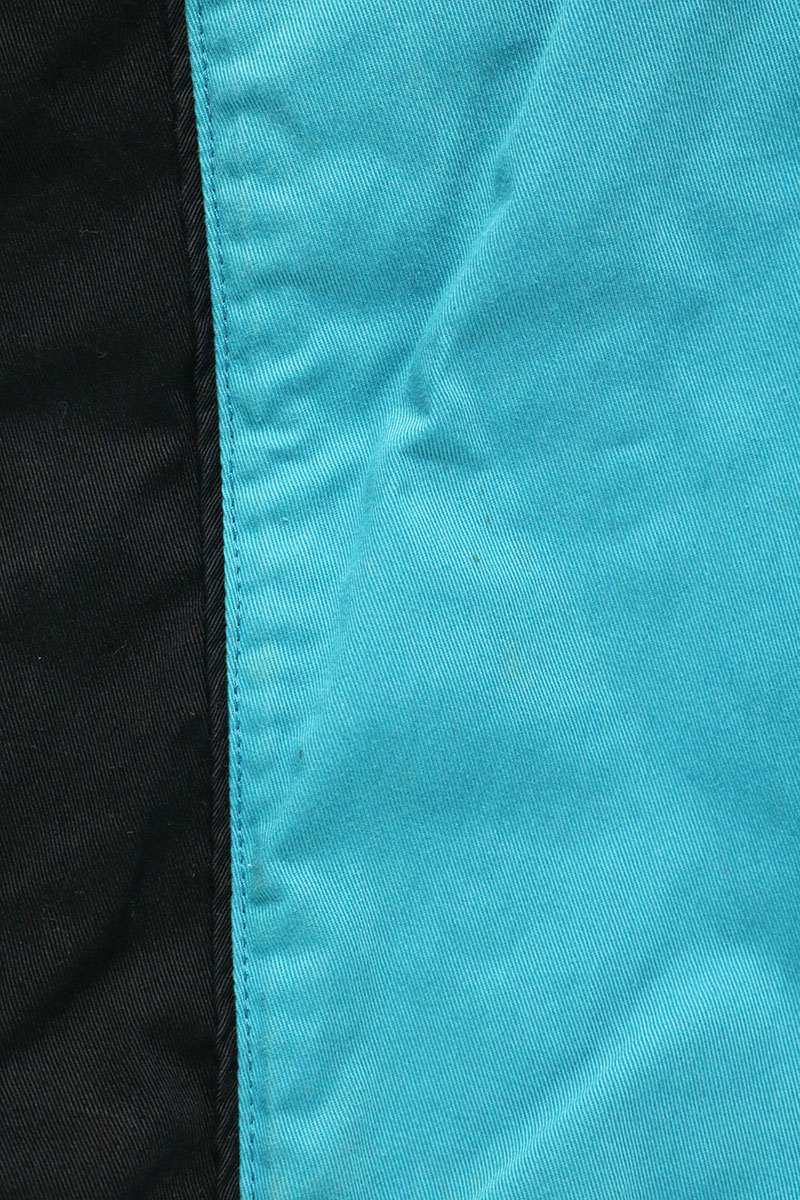 BALENCIAGA Logo Embroidered Track Jacket Light Blue Size 46
