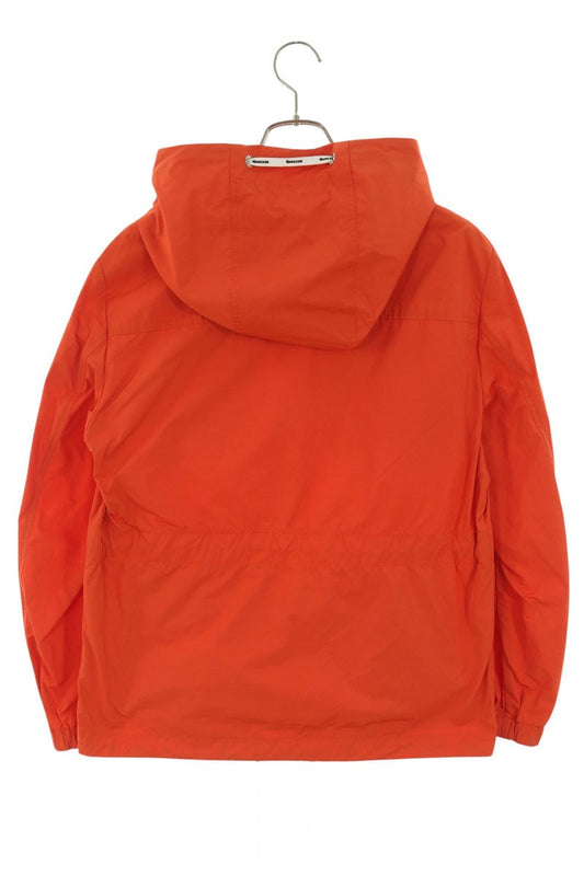 MONCLER Polyester Zip Jacket Blouson Orange Size 0