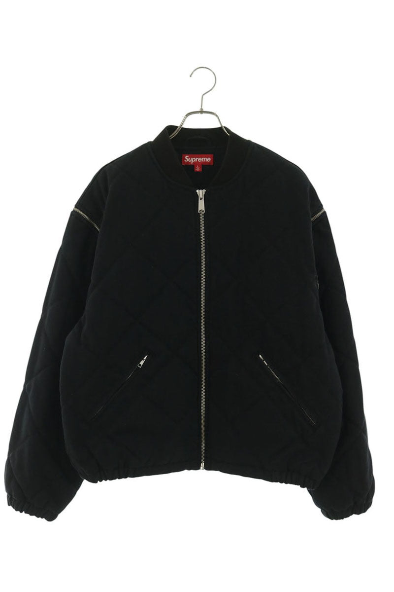 SUPREME 25AW Zip-Off Sleeve Quilted Bomber Jacket Size L
