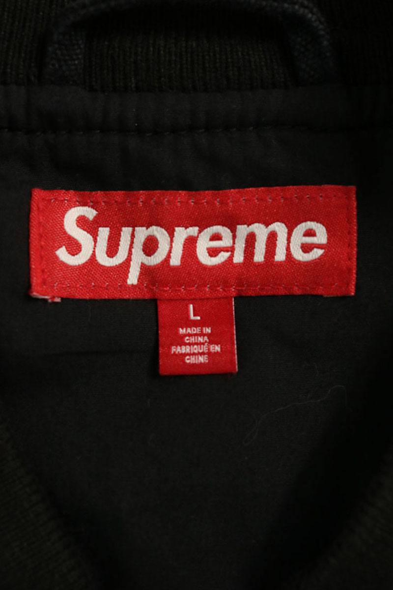 SUPREME 25AW Zip-Off Sleeve Quilted Bomber Jacket Size L