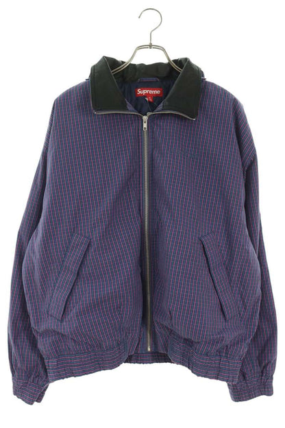 SUPREME 25SS Leather Collar Utility Jacket Multi Size M