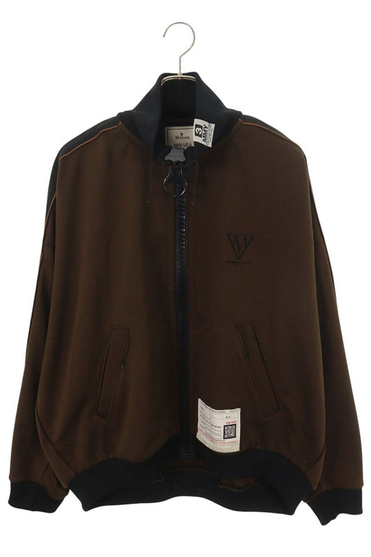 MIHARAYASUHIRO Amateur Sewn Like Jersey Jacket Brown Size 48