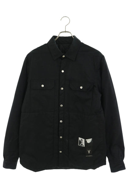 DRKSHDW Quilted Shirt Jacket Black Size M