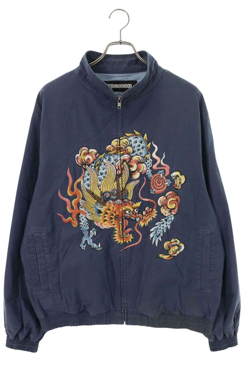 NEIGHBORHOOD 21SS Dragon Embroidered Bomber Jacket Size M