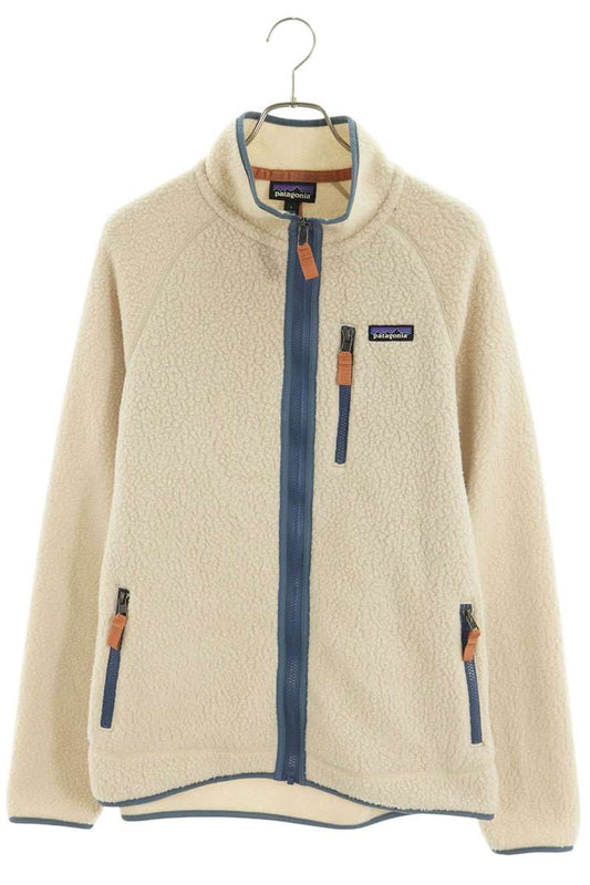 Patagonia Zip-Up Fleece Jacket Beige Size L