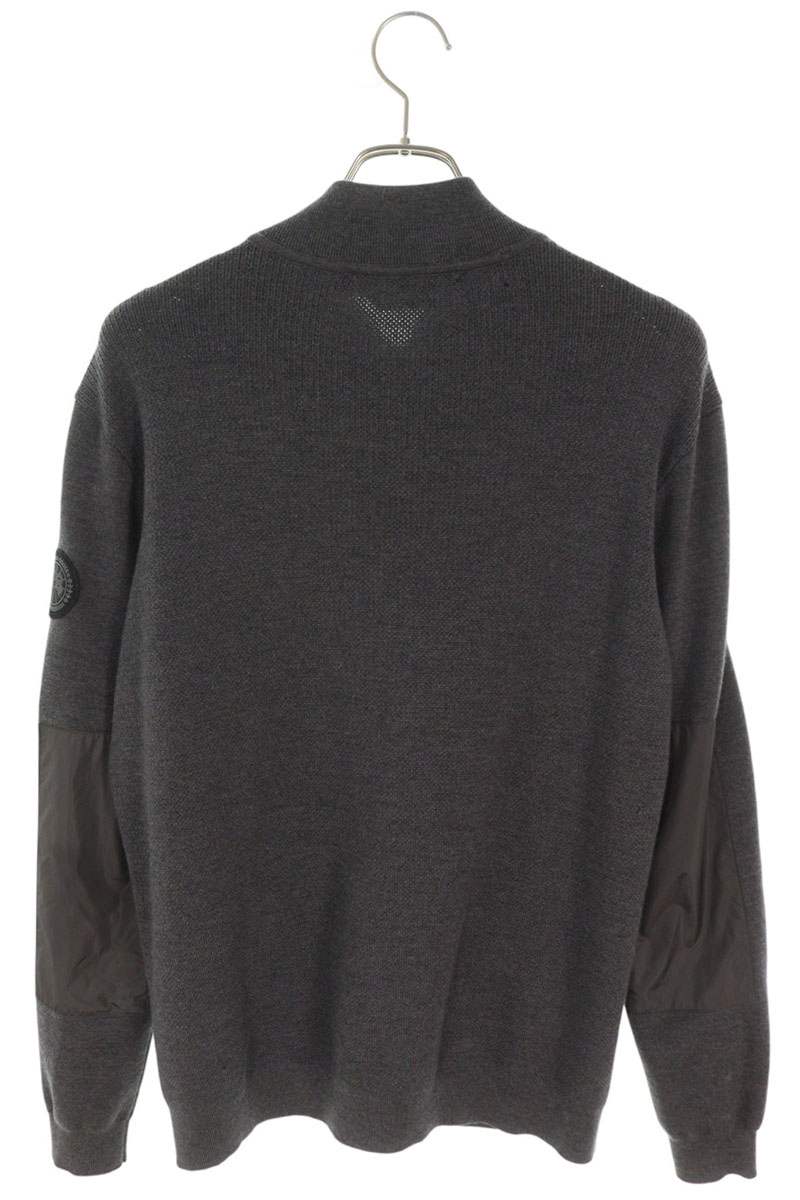 CANADA GOOSE Windbridge Nylon Panel Knit Jacket Gray Size M