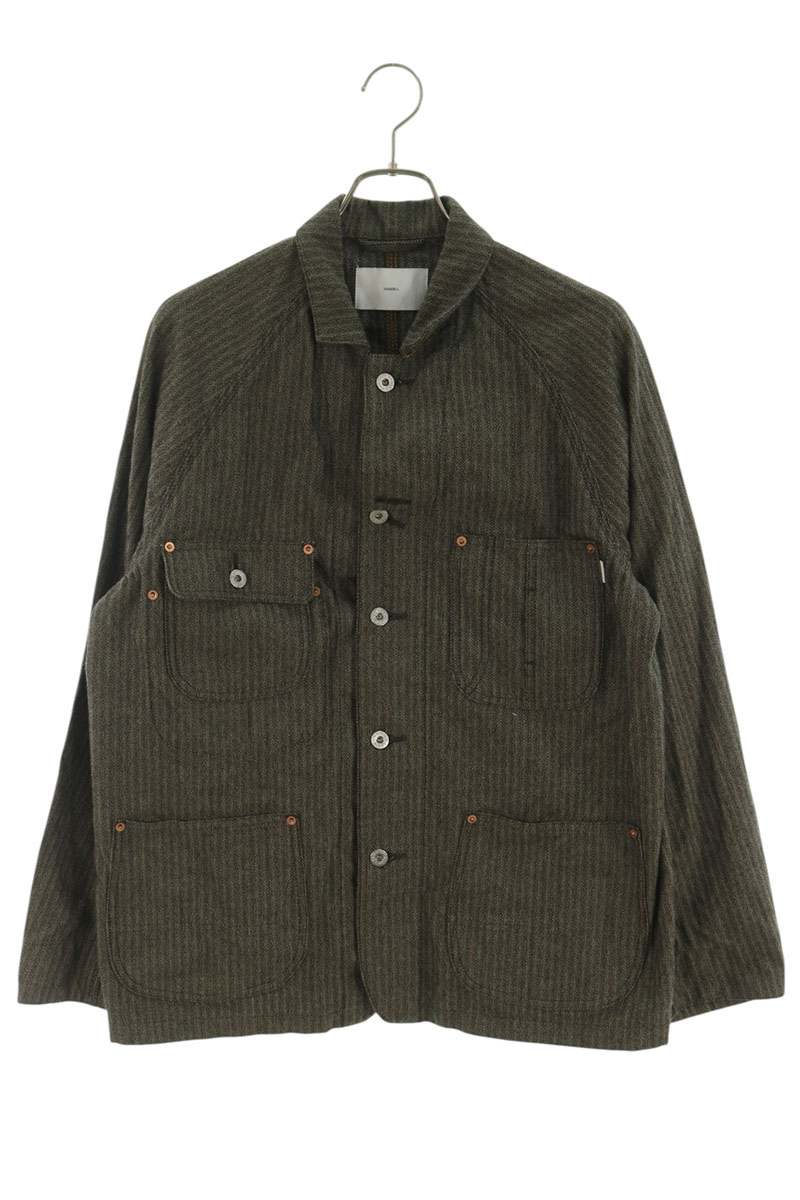 SUGARHILL 22AW Herringbone Cotton Blouson Gray Size 2