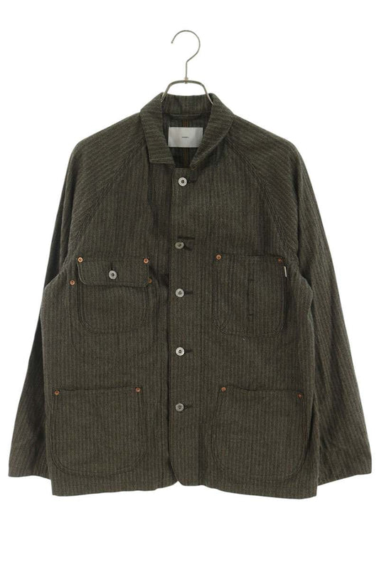 SUGARHILL 22AW Herringbone Cotton Blouson Gray Size 2