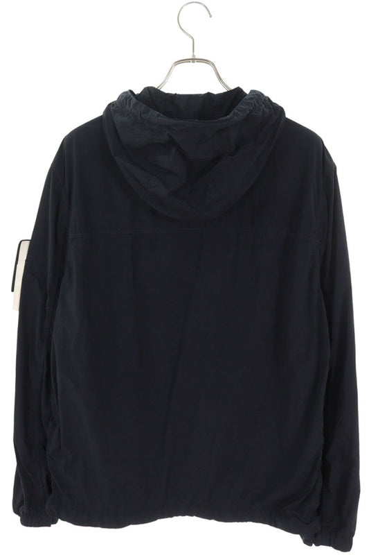 STONEISLAND Nylon Zip-Up Jacket Black Size L