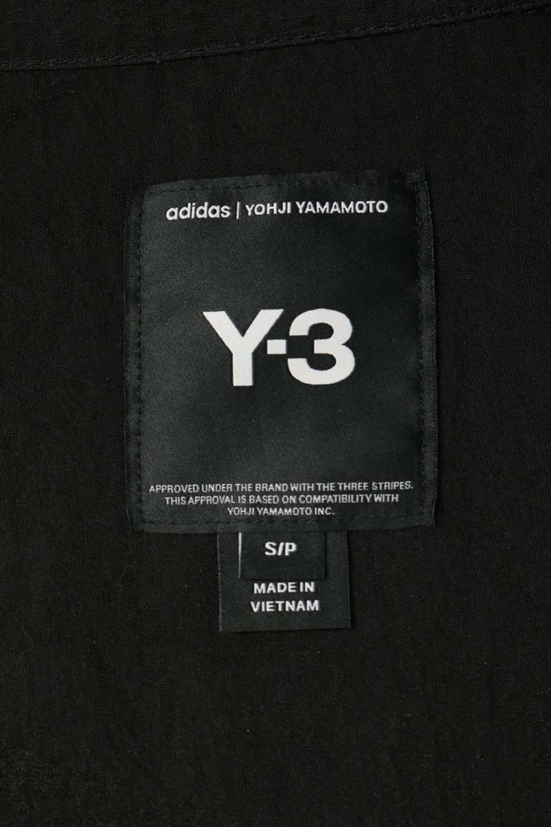 Y-3 UT Short Sleeve Track Top Jacket Black Size S