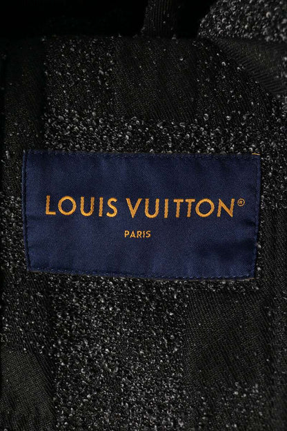 LOUISVUITTON 25SS Denim Bouclette Jacket Black Size 48