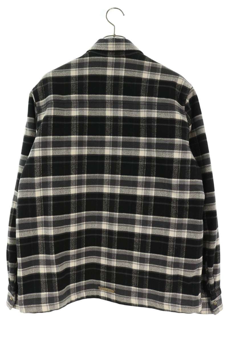 Chrome Hearts WORK DOG Check Cross Ball Button Jacket Size M
